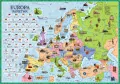 Mappuzzle Junior - Europa mapa polityczna - plakat - tantis.pl
