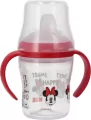 NUK. Butelka z uchwytem. 150 ml. 6 miesięcy. Minnie - tantis.pl