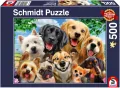 Puzzle PQ 500 Psy robią selfie G3 - tantis.pl