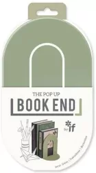 Book End. Podpórka pod książki. Oliwkowa