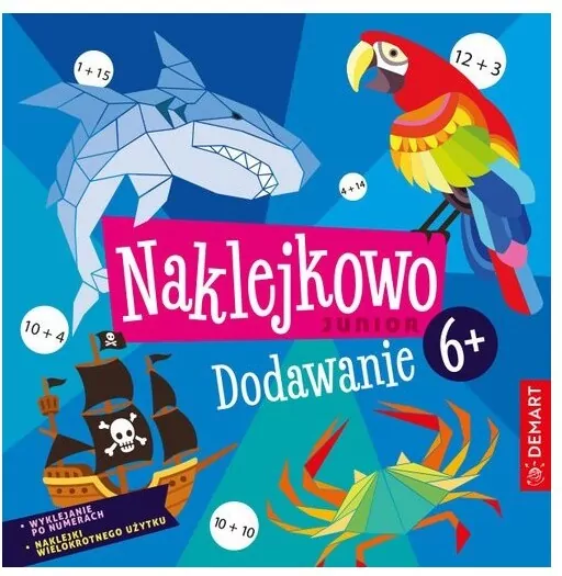 Naklejkowo Junior 6+ Dodawanie - tantis.pl