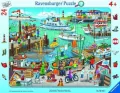 Puzzle 24 ramkowe. Dzień w porcie. 061525 - tantis.pl