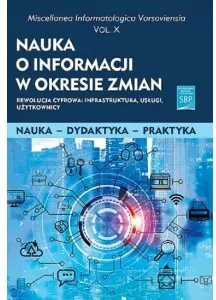 Nauka o informacji w okresie zmian X - tantis.pl
