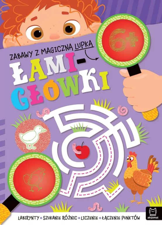 Zabawy z magiczną lupką. ŁAMIGŁÓWKI 6+ - tantis.pl
