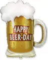 Balon foliowy 61cm Kufel: Happy Beer-Day - tantis.pl
