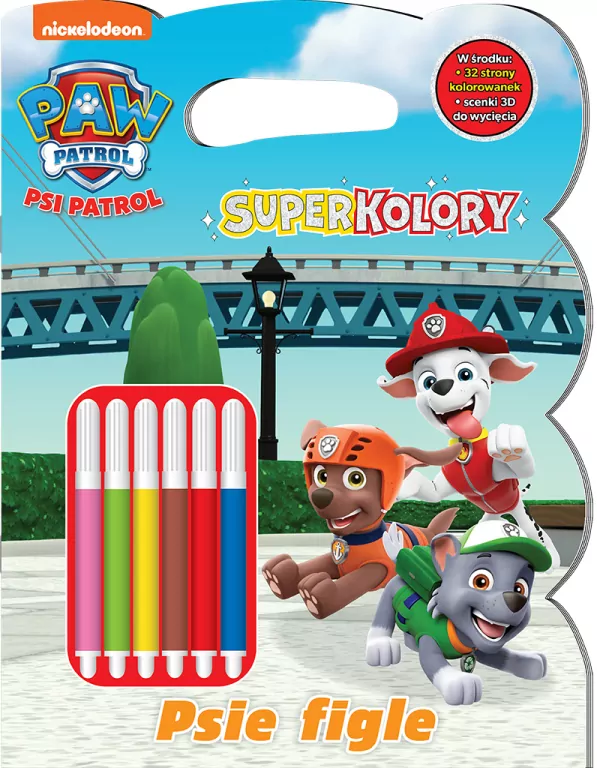 Psi Patrol. Psie figle. Superkolory. Cz.9 - tantis.pl
