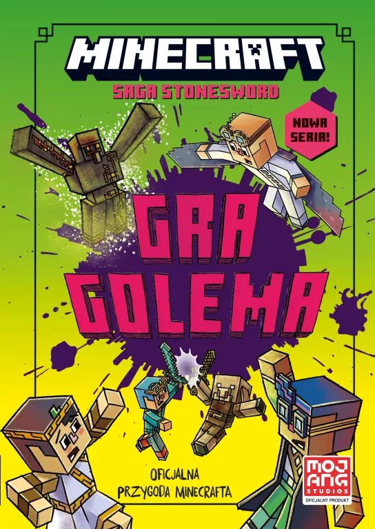Gra golema. Saga Stonesword. Minecraft. Tom 5 - tantis.pl