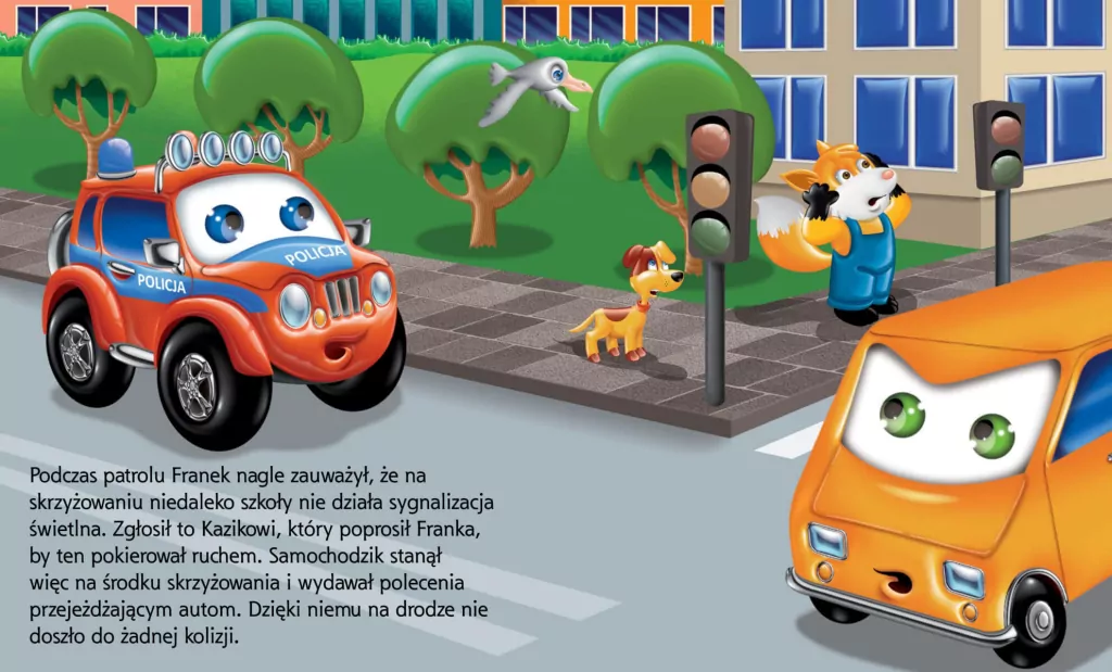 Policjant. Samochodzik Franek - tantis.pl