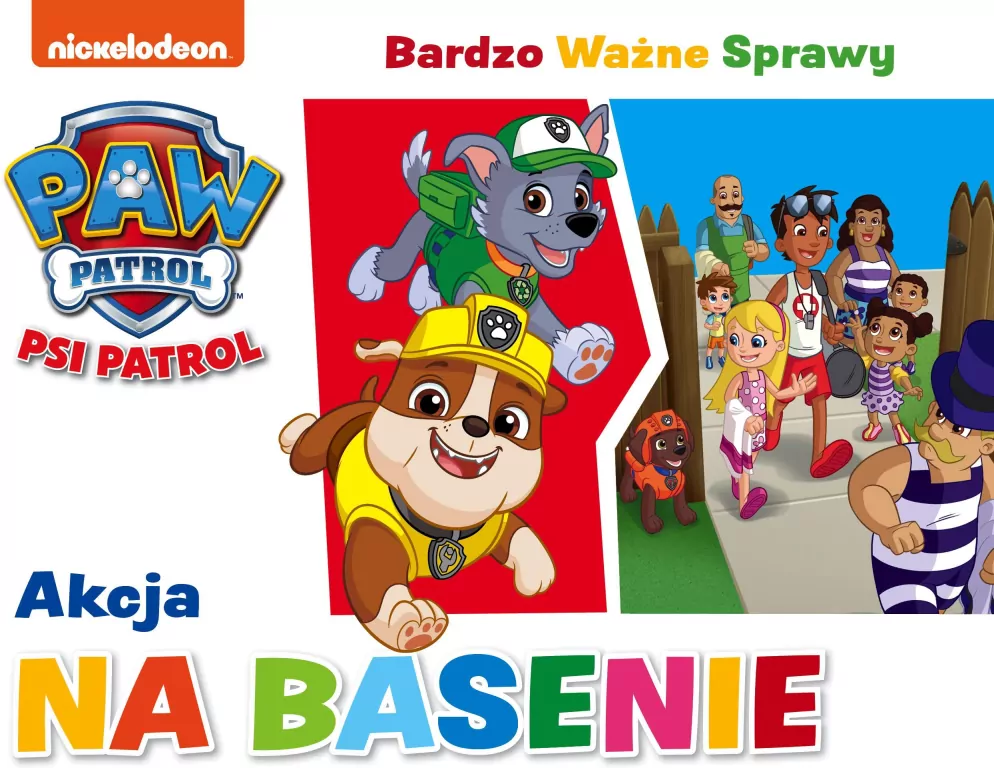 Psi Patrol. Bardzo Ważne Sprawy cz. 6 Akcja na basenie - tantis.pl
