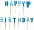 Zestaw świeczek happy 1st birthday boy - tantis.pl