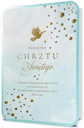Karnet B6 Chrzest - tantis.pl
