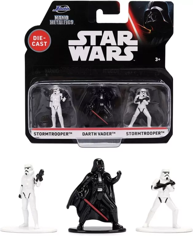Jafa Star Wars Metal fig 3-pak, 4cm - tantis.pl