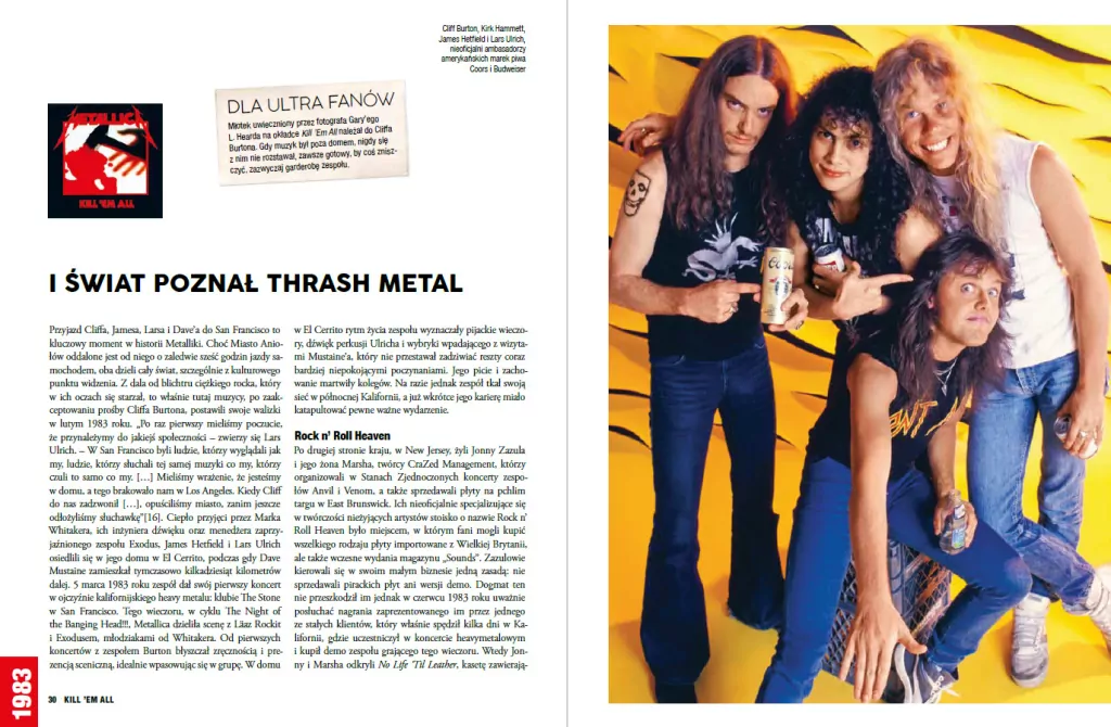 Metallica. Historia w 180 kawałkach - tantis.pl