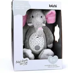 Słoń pluszowy z projektorem