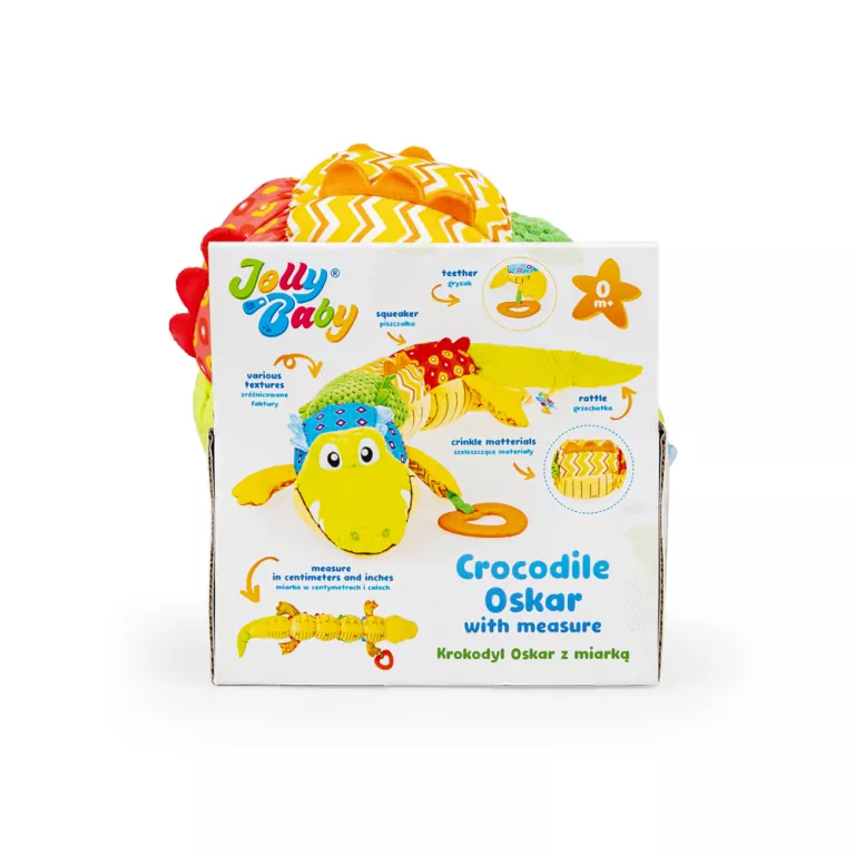 Krokodyl Oskar z miarką - tantis.pl