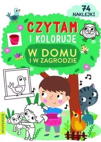 Czytam i koloruję. W domu i w zagrodzie - tantis.pl