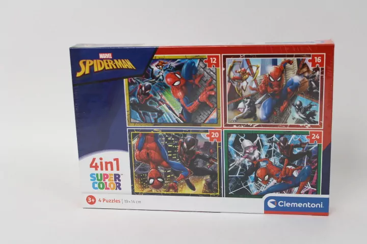 Clementoni. Puzzle 4w1. Super Kolor. Marvel - tantis.pl