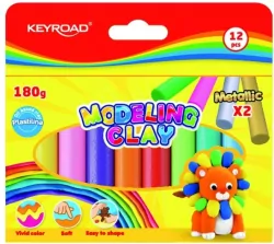 Plastelina 12x15g MIX