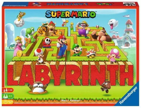 Labirynt. Labyrinth. Super Mario - tantis.pl