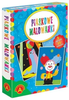Alexander. Piaskowe malowanki. Foka i Klaun