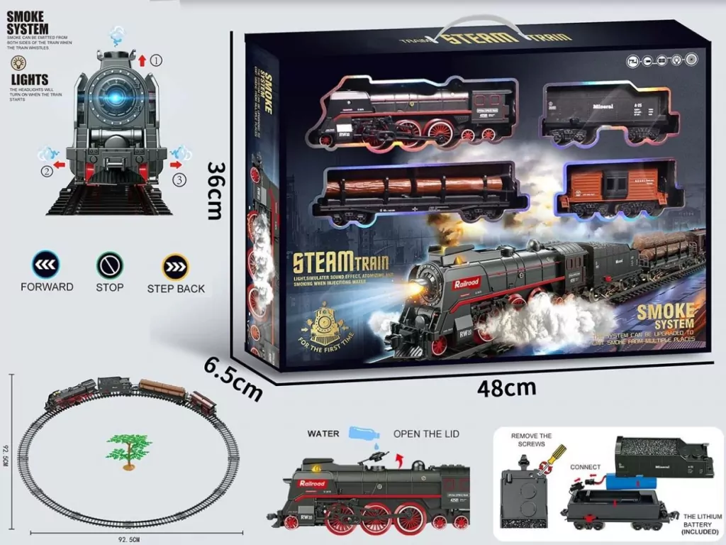 Kolejka światło dźwięk dym 68el - tantis.pl