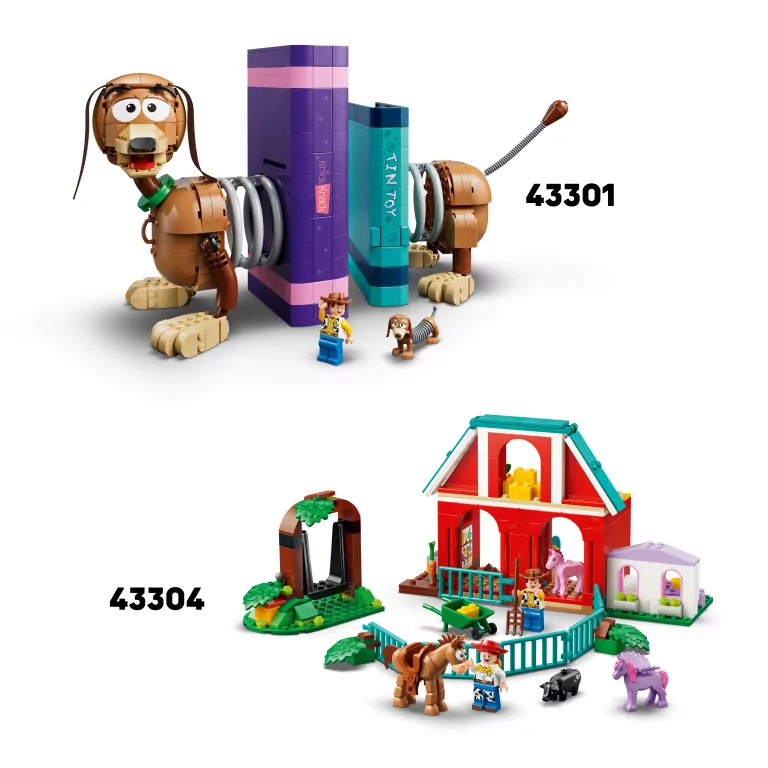 LEGO® Toy Story Cienki — podpórki pod książki 43301 - tantis.pl