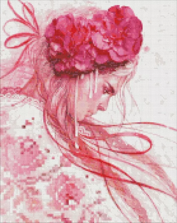 Diamentowa mozaika - Wyrafinowany i mocny 40x50cm - tantis.pl