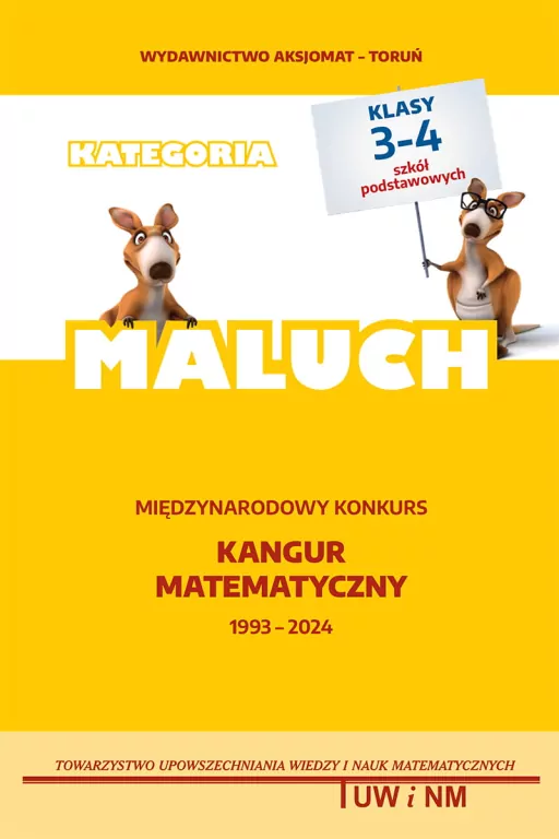 Matematyka z wesołym kangurem kategoria Maluch 2024 - tantis.pl