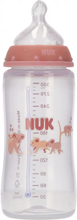 NUK. First Choice. Butelka. 300 ml. 3 miesięcy. Koala - tantis.pl