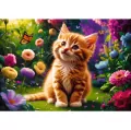 Puzzle 500 Uroczy kotek TREFL - tantis.pl
