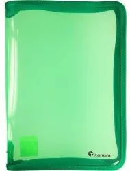 Teczka na zamek A4 zielona