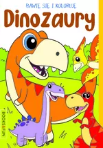 Dinozaury. Bawię się i koloruję - tantis.pl