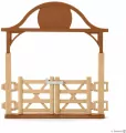 Padok z bramą 42434 - tantis.pl