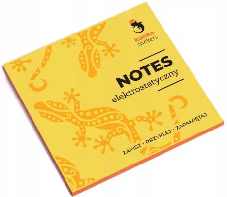 Notes elektrostatyczny pomarańczowy 100 karteczek