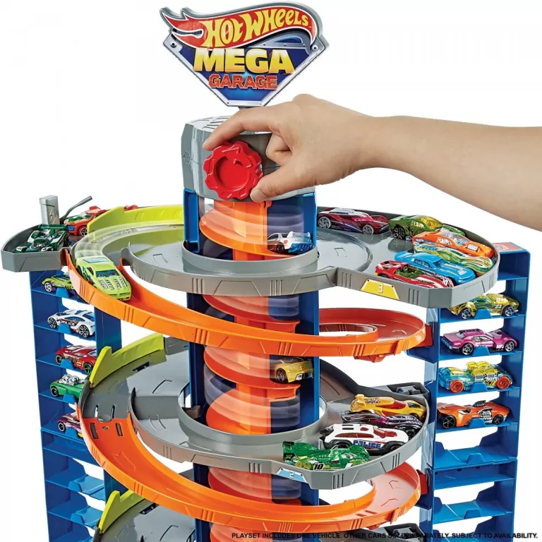 Hot Wheels City Zestaw Zakręcony Megagaraż - tantis.pl