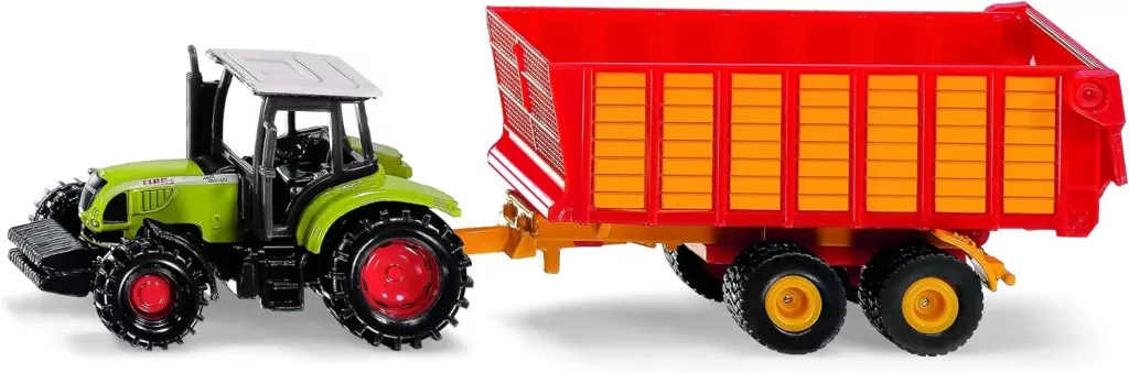 Traktor Claas z Przyczepą Silage Siku 1650 - tantis.pl