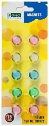 Magnesy 15 mm 10 sztuk