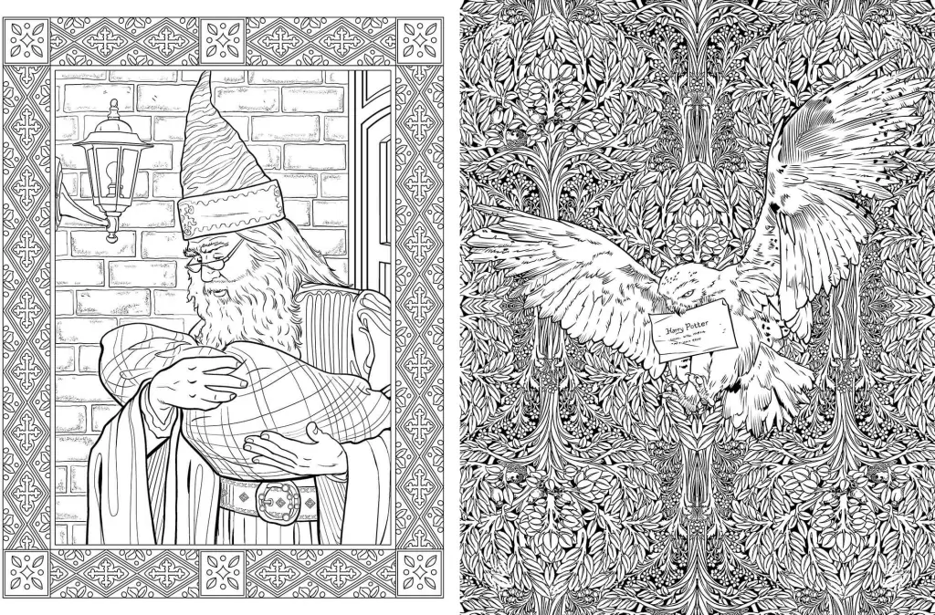 Harry Potter. Kolorowanka - tantis.pl
