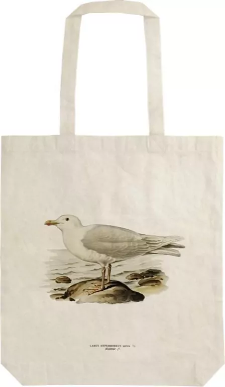 Torba bawełniana. Mewa szara - tantis.pl