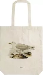 Torba bawełniana. Mewa szara