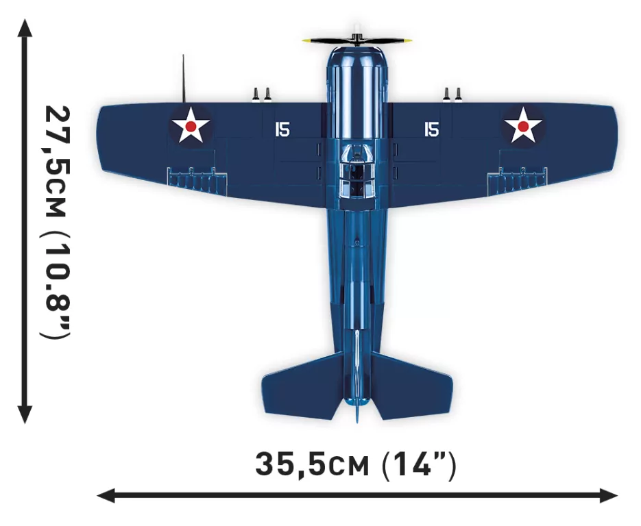 Samolot Myśliwski WWII F4F WILDCAT-NORTHROP GRUMMAN - tantis.pl