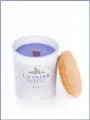 Świeczka sojowa Lavender Breeze biała 135g - tantis.pl
