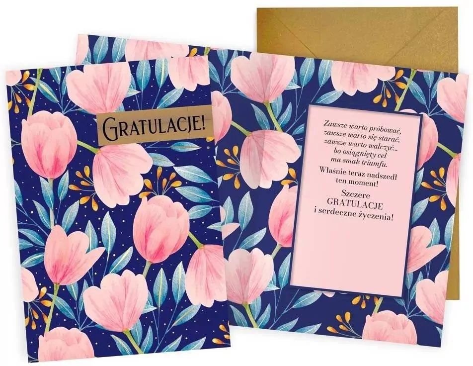 Karnet. Gratulacje - tantis.pl