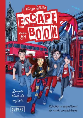 Escape Book. Znajdź klucz do wyjścia. Książka z zagadkami do nauki angielskiego