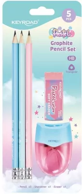 Zestaw szkolny pastel 5 elementów