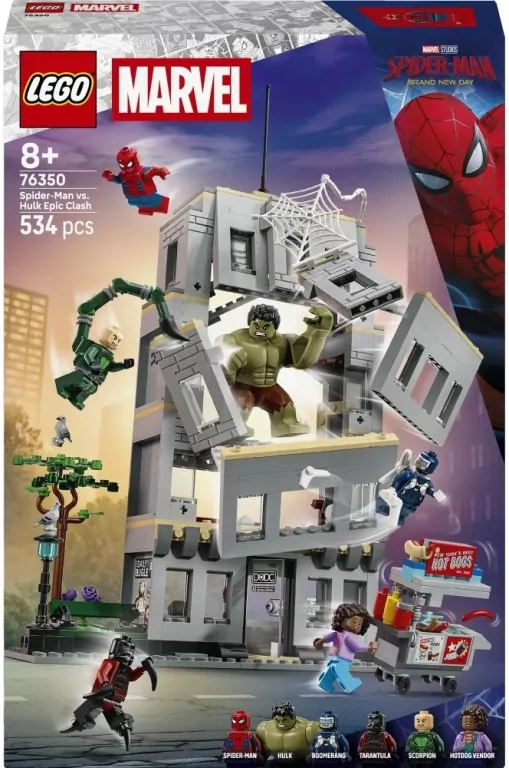 LEGO® Epickie starcie: Spider-Man kontra Hulk 76350 - tantis.pl