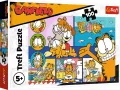 Puzzle 100 Leniwy Garfield TREFL - tantis.pl