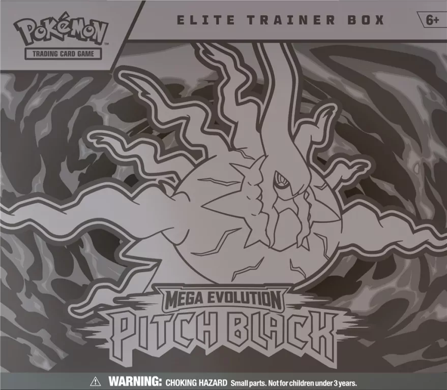 Pokémon TCG: Mega Evolution - Pitch Black - Elite Trainer Box - tantis.pl