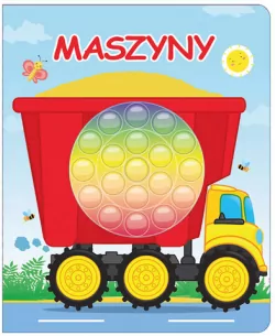 Maszyny. Książeczka sensoryczna - tantis.pl