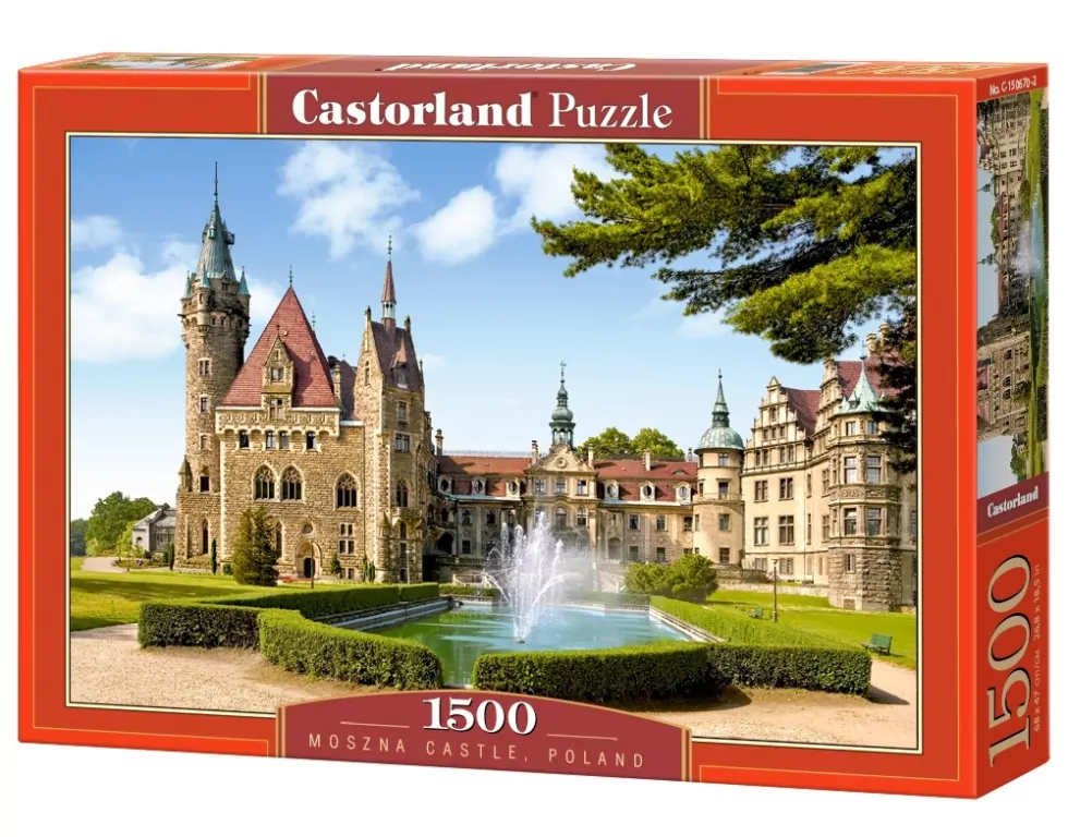 Puzzle 1500. Zamek Moszna Polska - tantis.pl